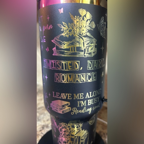 SMUT themed laser engraved tumbler 40oz - Picture 4 of 11